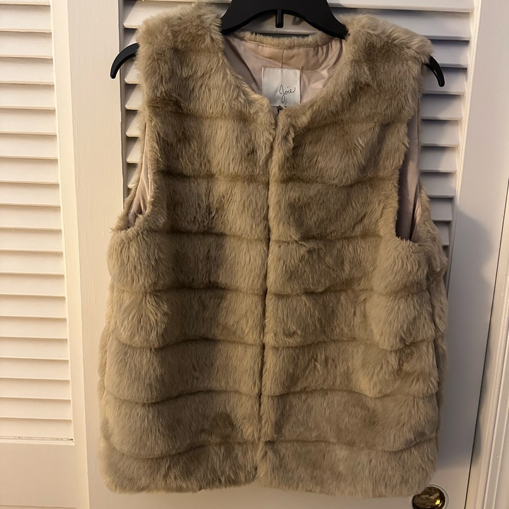 Joie Faux Fur Vest